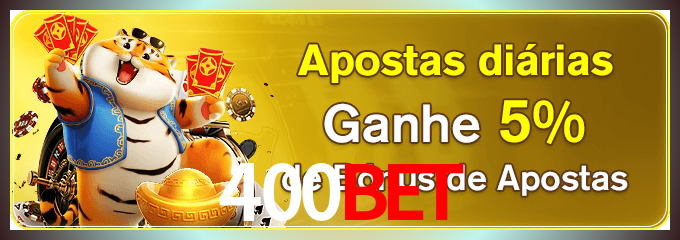 400bet Promoção Chuva de Bônus – Slots